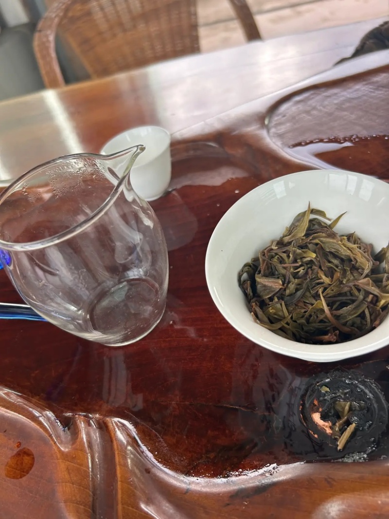 2023年班盆普洱茶生茶布朗山散茶新茶预定中