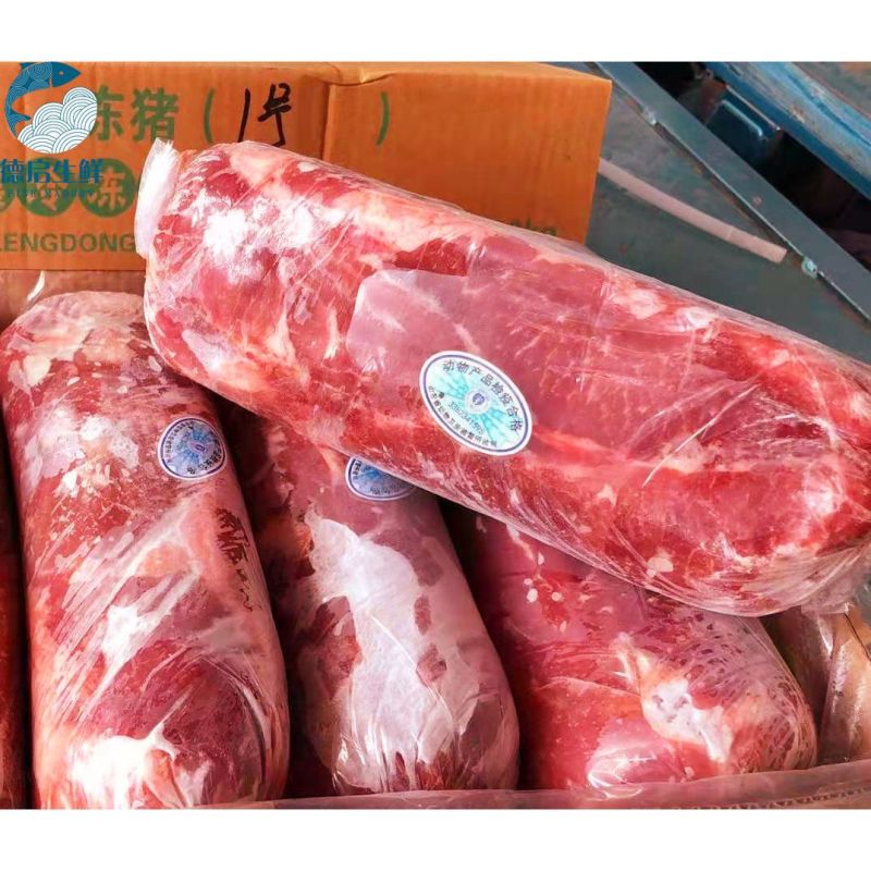 新鲜冷冻猪颈肉猪梅花肉猪颈背肌肉1号肉生鲜猪肉20斤