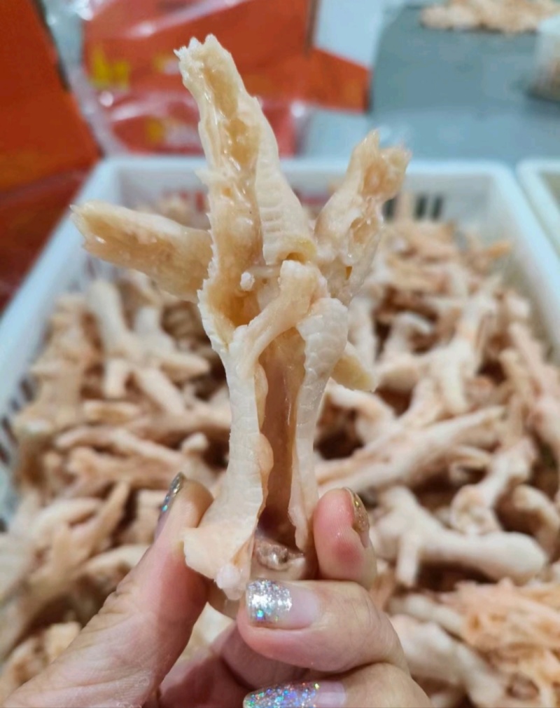 单冻去骨鸡爪纯干A级国产爪多品质多规格可定制