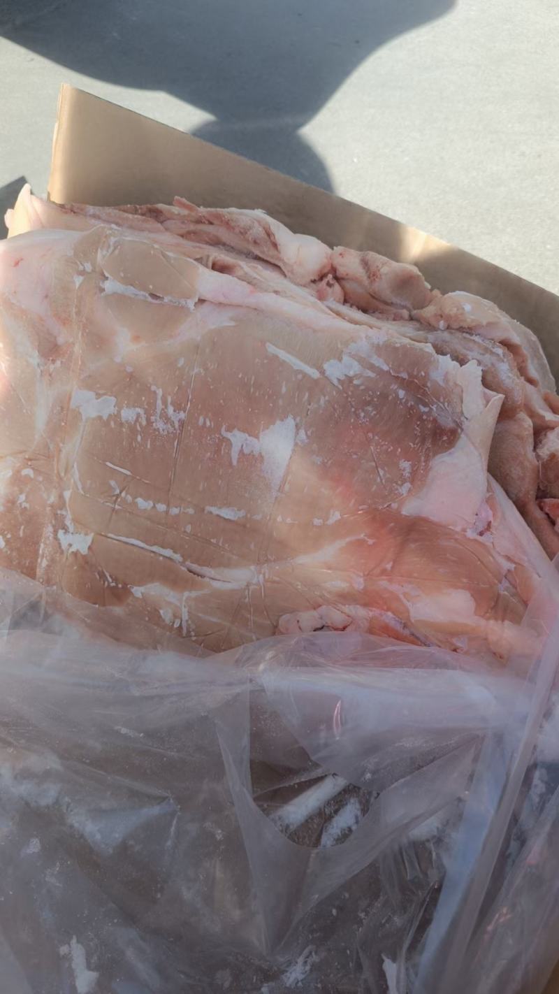 带皮后上五花肉