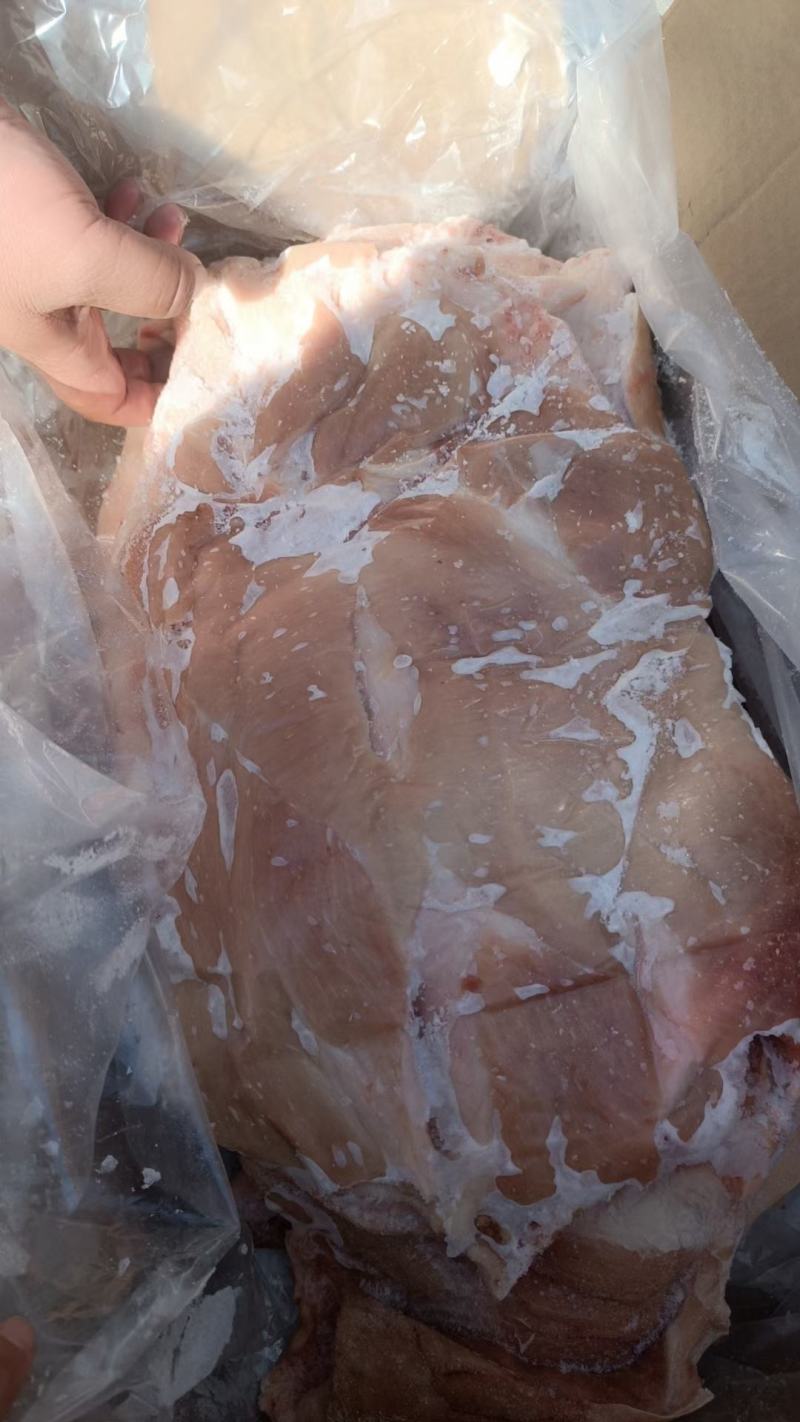 带皮后上五花肉