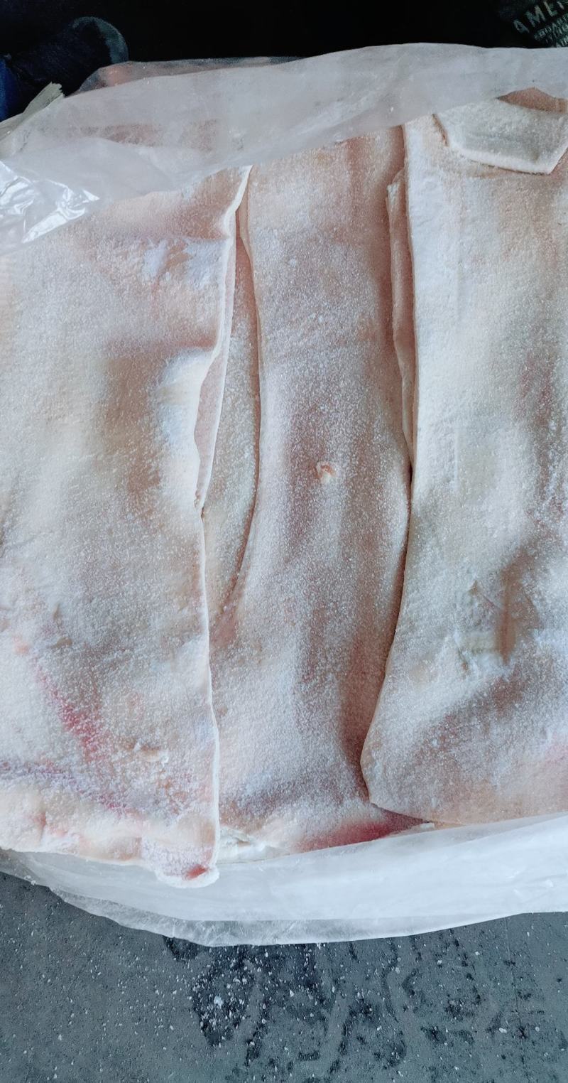 东北精品肥猪脊背皮脊皮，仓储50吨直发，保质保量，欢迎选