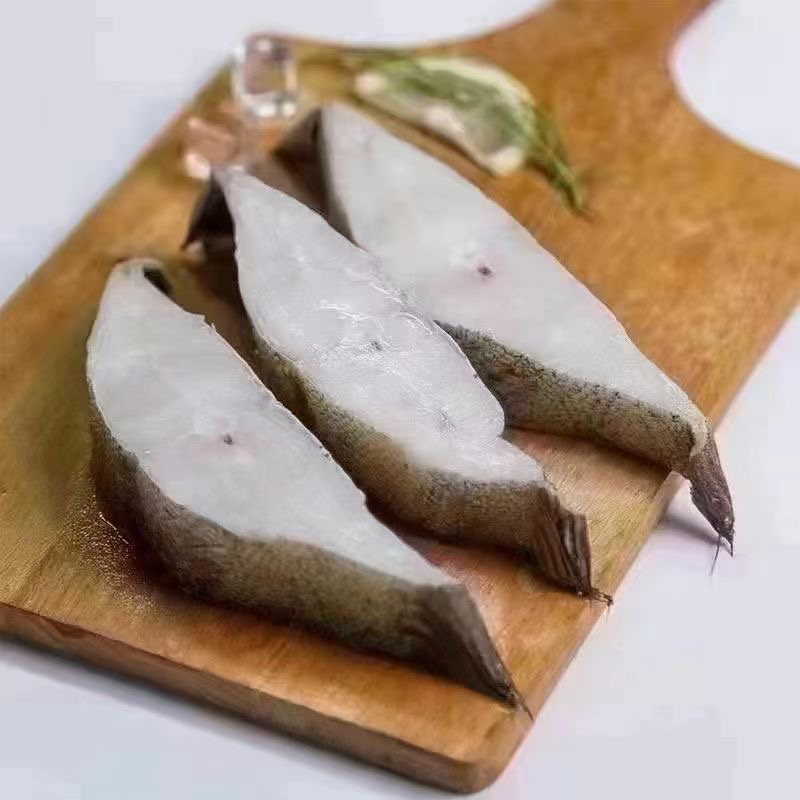鳕鱼扁鳕鱼切片3片/斤肉质细嫩清蒸香煎酒店餐厅批发