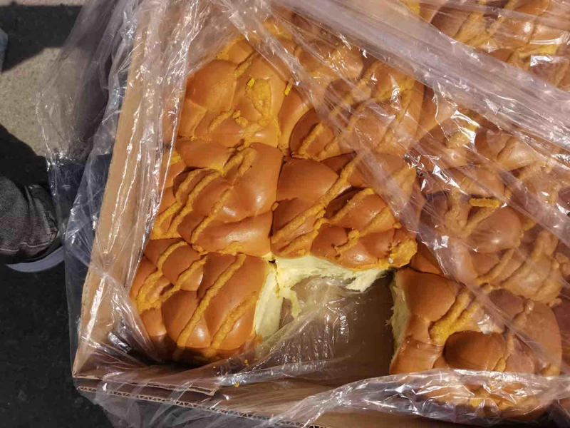 酸奶拉丝大面包，一箱20个，妥妥的利润款