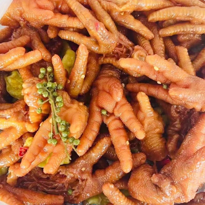 脱骨藤椒鸡爪，脱骨柠檬鸡爪，商用鸡爪全脱骨鸡爪