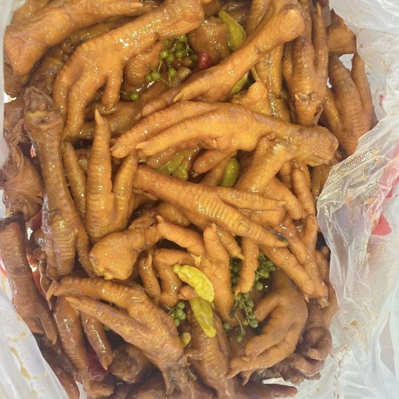 脱骨藤椒鸡爪，脱骨柠檬鸡爪，商用鸡爪全脱骨鸡爪