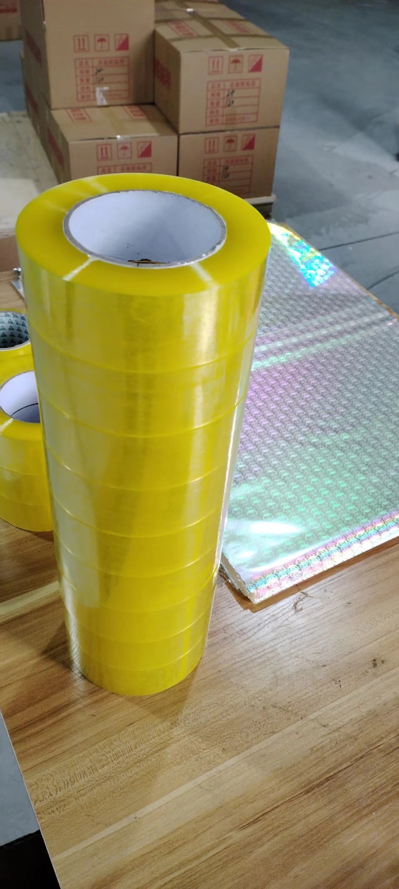 透明胶带胶布打包带支持印刷字厂家包装材料各种规格欢迎咨询