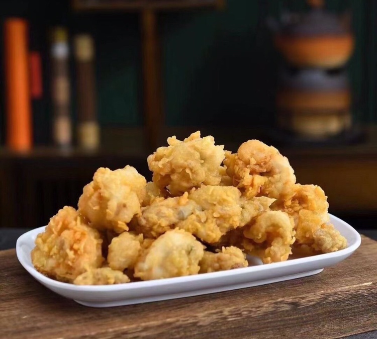 线椒牛蛙成品图