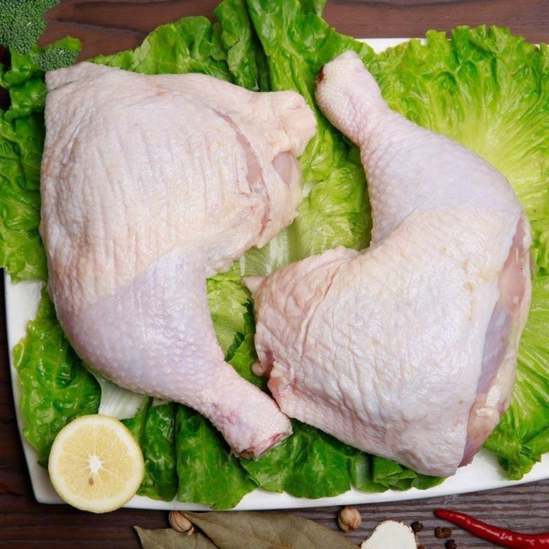 新鲜鸡边腿毛重30斤鸡全腿冷冻新鲜生鸡大腿鸡全腿烧烤食材