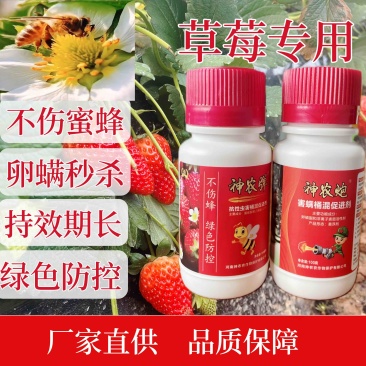 专打草莓抗性红蜘，黄蜘蛛，蓟马，卵磷脂+脂肪醇聚乙烯醚