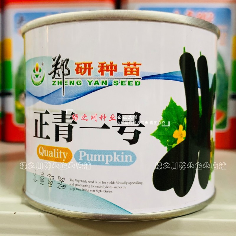 七叶早南瓜种子早熟菜南瓜种子结瓜多瓜条黑绿色南瓜种籽