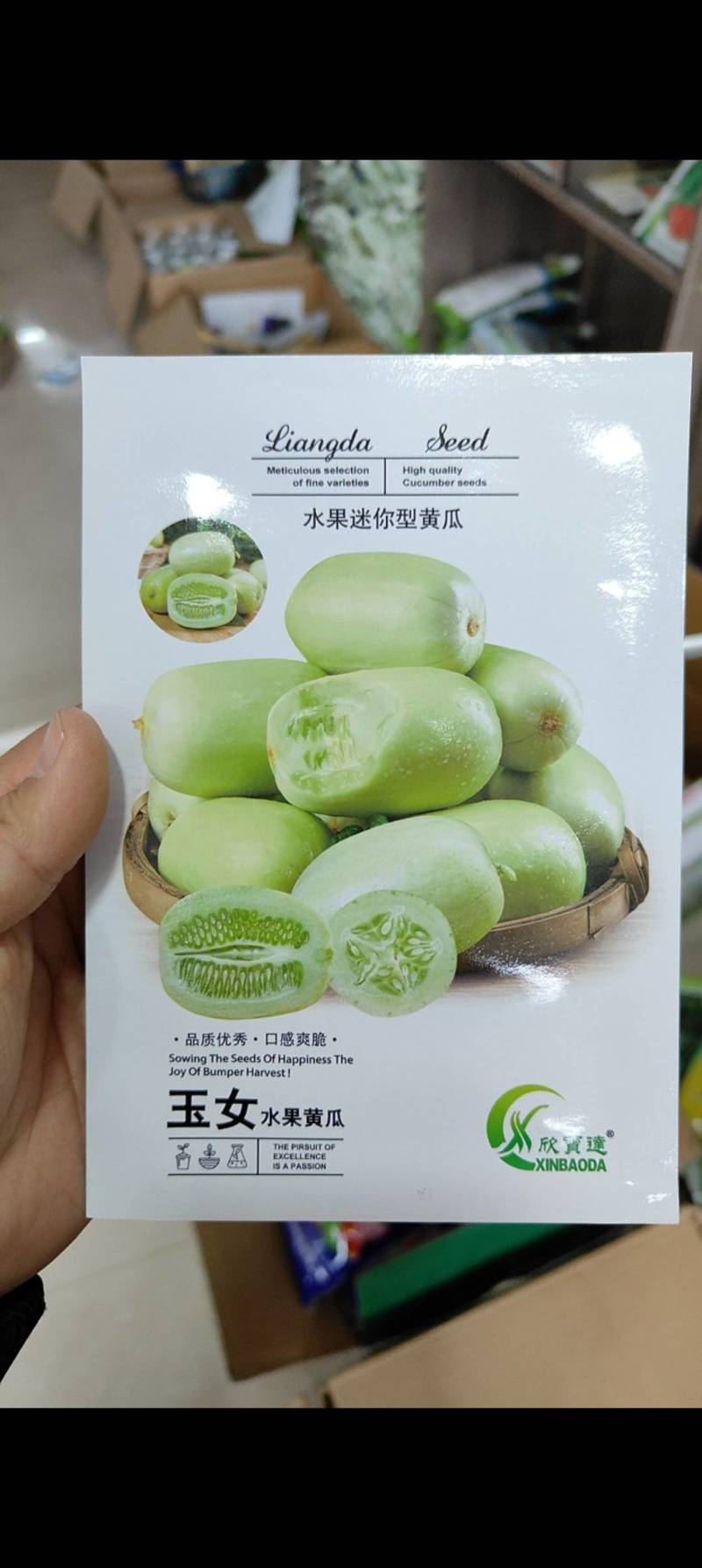 金童玉女黄瓜种子口感甜脆多汁果型好产量高坐果能力强