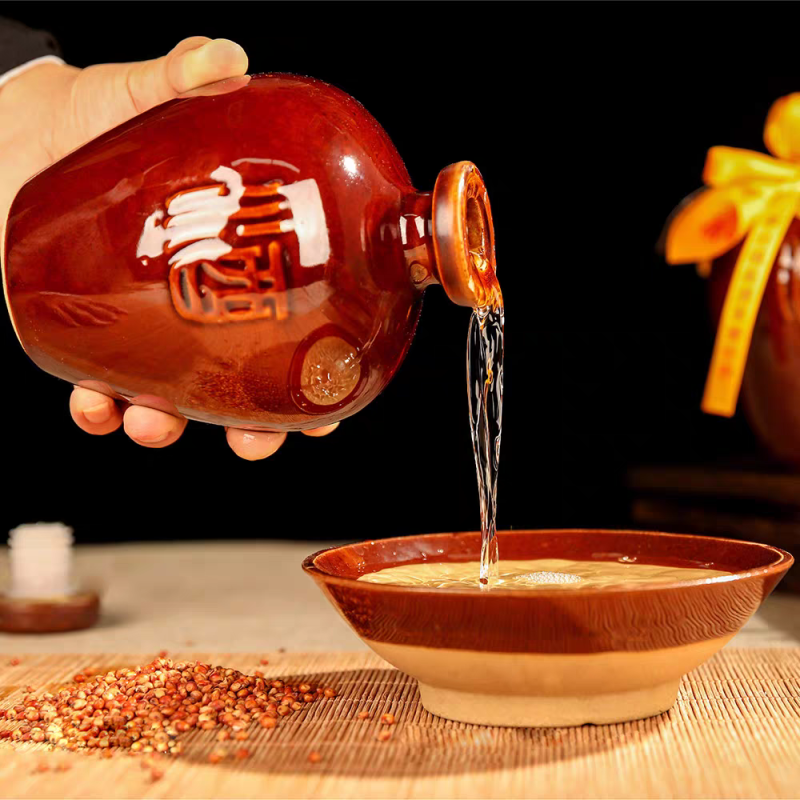 《直播专享价》【封坛原浆】1斤坛装纯粮食酱香型白酒53度