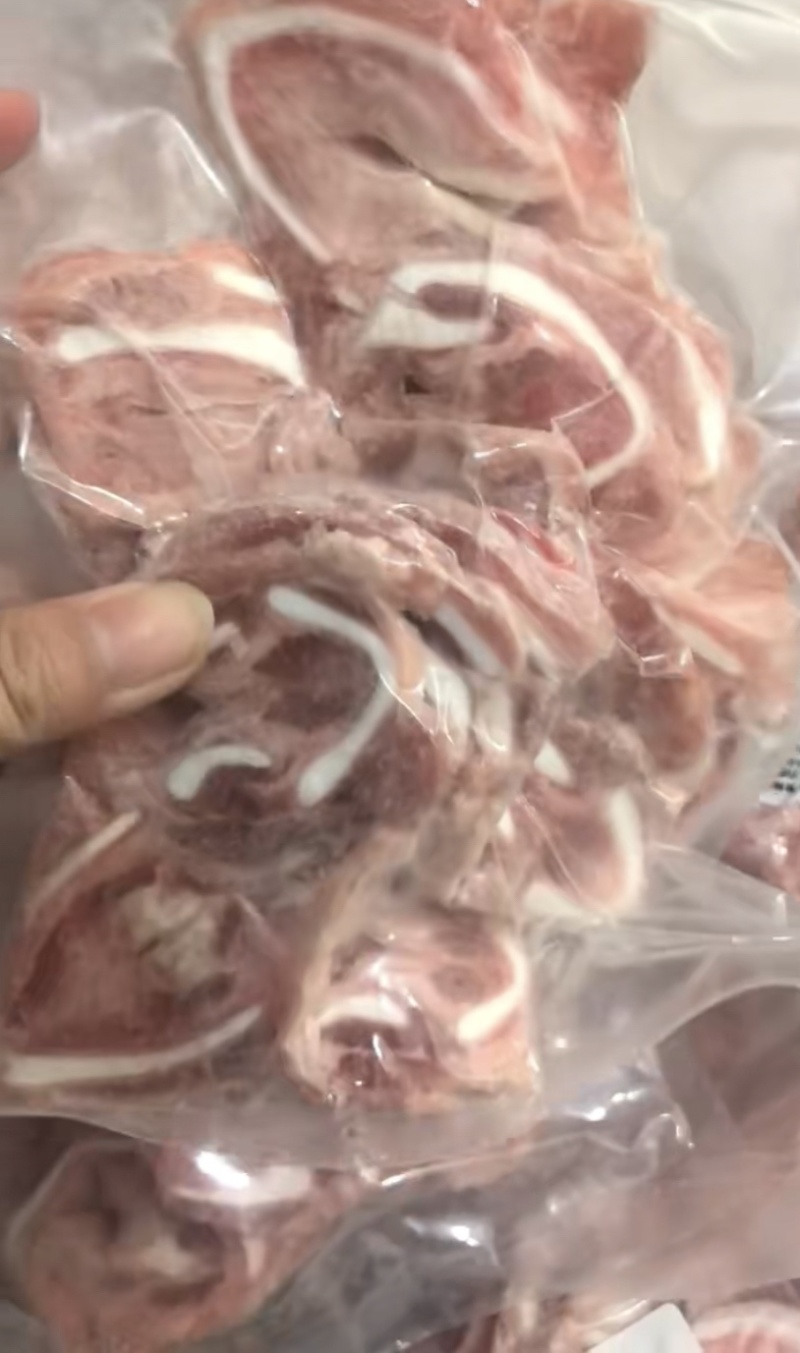 猪脆骨猪软骨烧烤火锅爆炒食材脆骨半成品猪喉骨商用食材