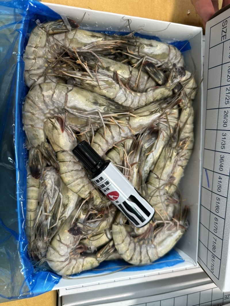 泰国活冻黑虎虾全规格
