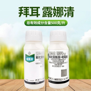 德国拜耳露娜清氟吡菌酰胺嘧霉胺草莓灰霉病黑痘病正品杀菌剂