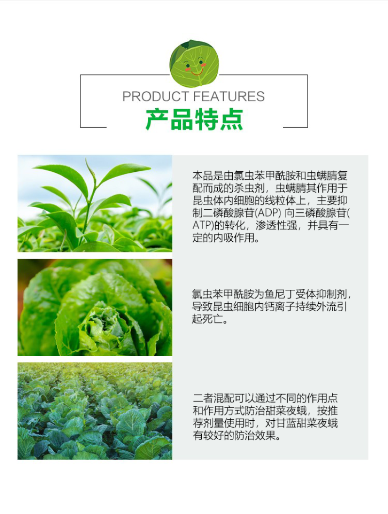 20%虫螨腈氯虫苯甲酰胺甜菜夜蛾杀虫剂农用卷叶螟打虫药正