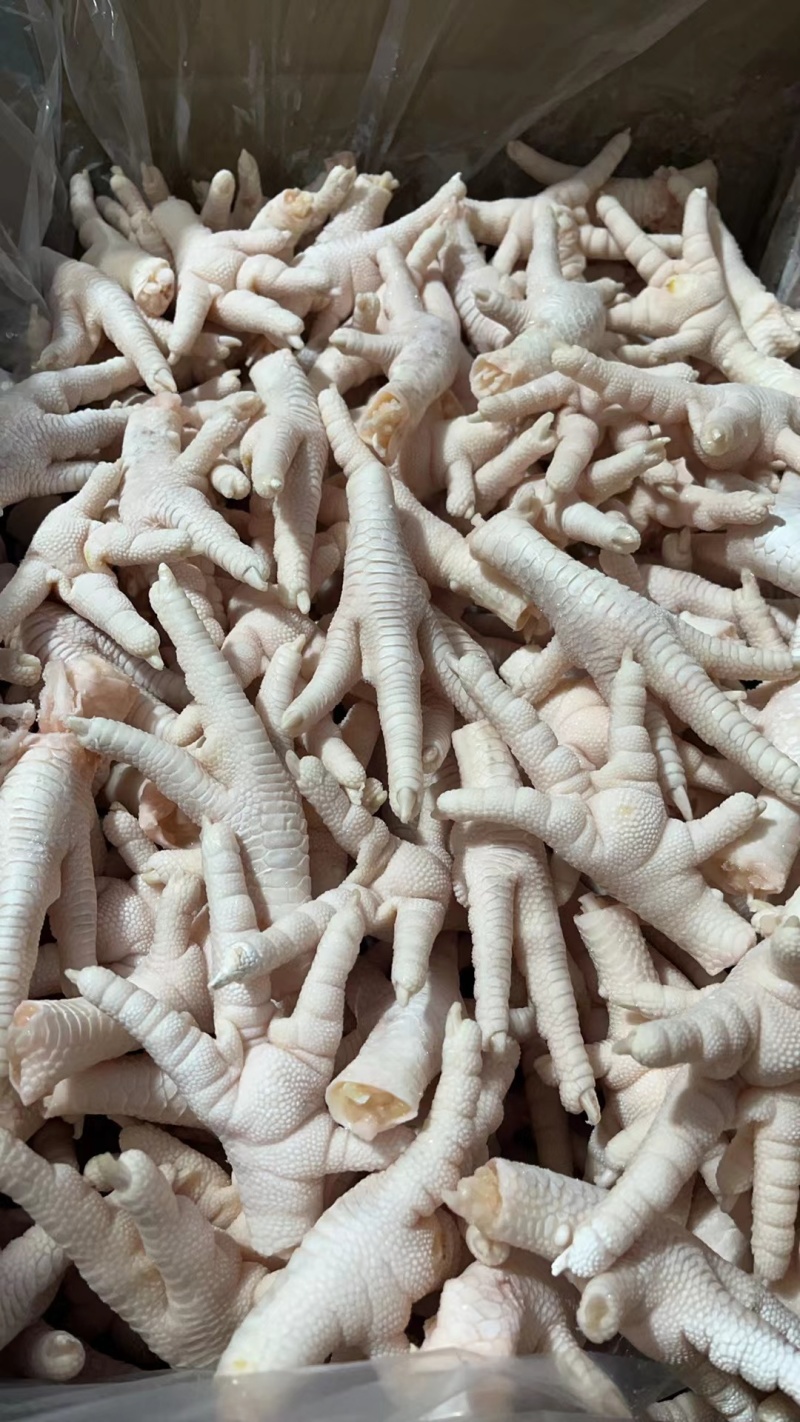 新鲜冷冻凤爪整箱18斤鸡爪短鸡脚批发卤菜泡椒柠檬鸡爪