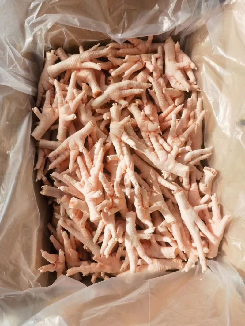 山东鸡副产品鸡爪凤爪冷冻批发厂家单冻原料产地直发新鲜