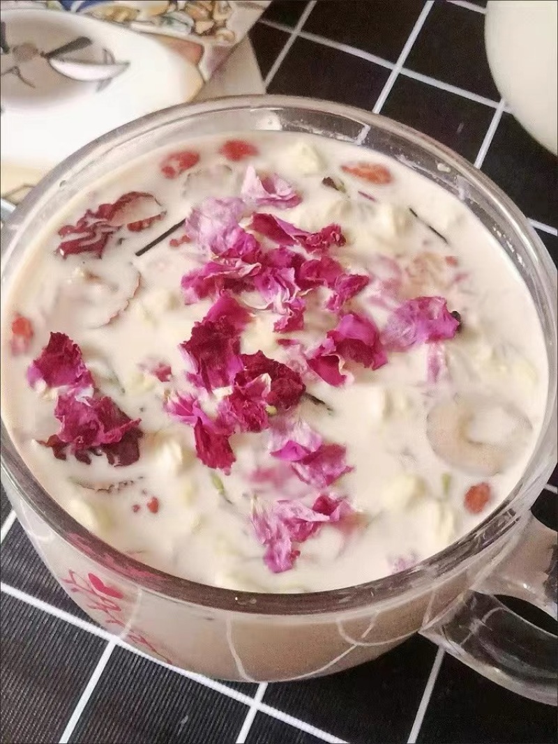 平阴食用玫瑰干花瓣花瓣碎干玫瑰花干花茶阿胶糕糕点