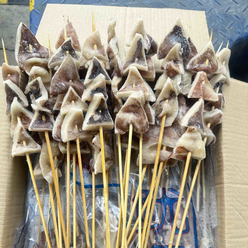 鱿鱼耳串，35克一支，100一支一件，5包*20支，，