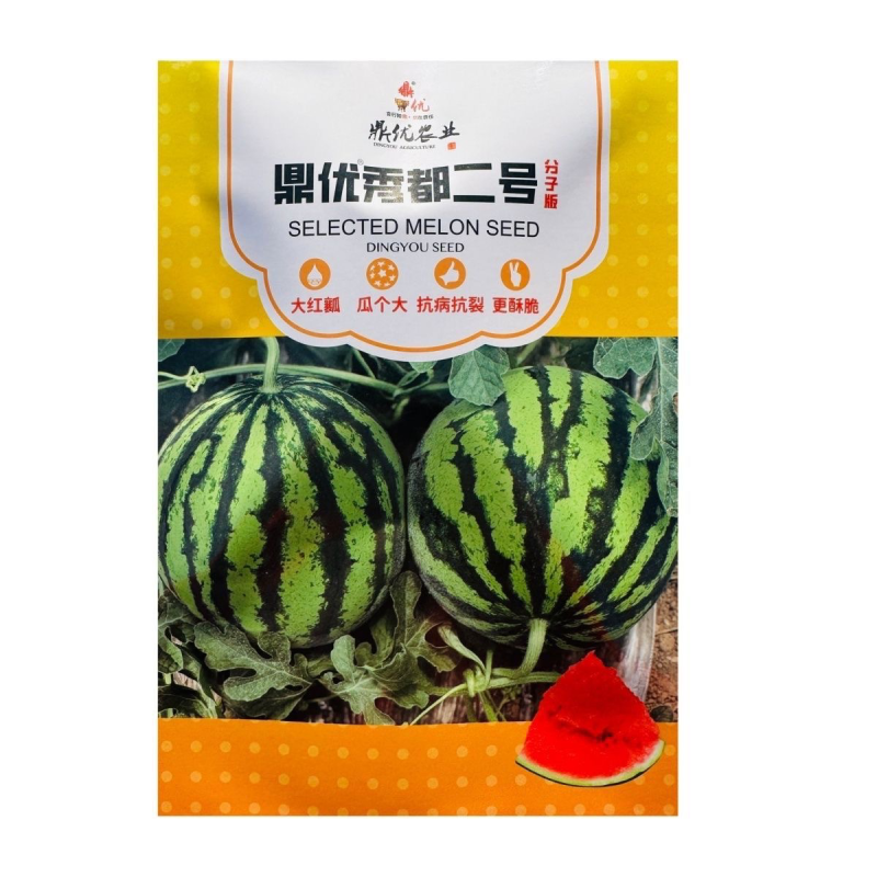 秀都二号西瓜种子品质红瓤甜度高品种种子