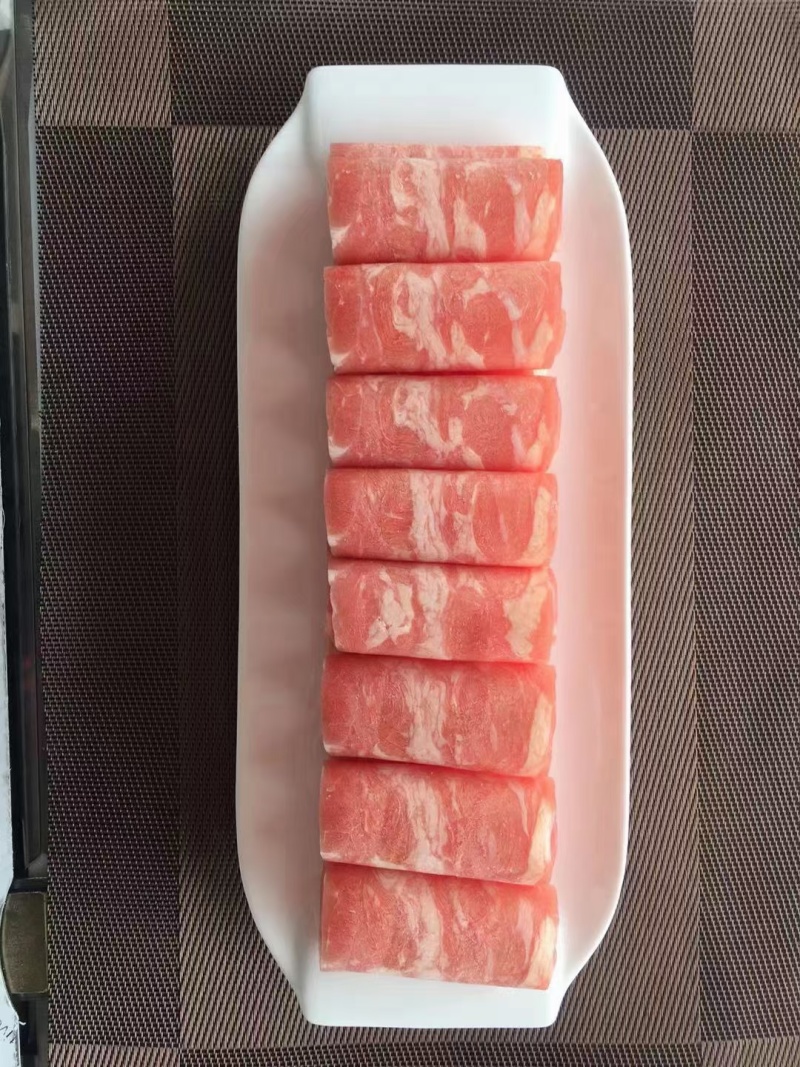 黑牛雪花肥牛，肥牛卷，火锅中西餐烤肉用，性价比高