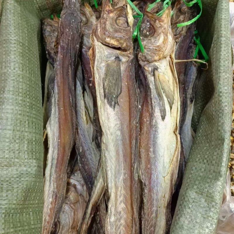 有头硬柴鱼明太鱼新硬板靓货，3条4条规格，干度好，一会