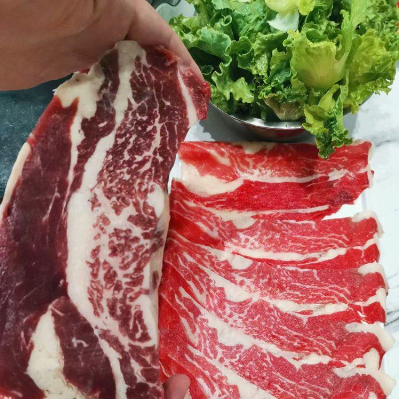 【谷饲胸肉肥牛】煎烤涮口感好，火锅，烤肉店，中西餐