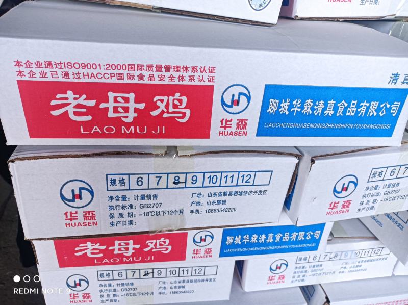 老母鸡白条
