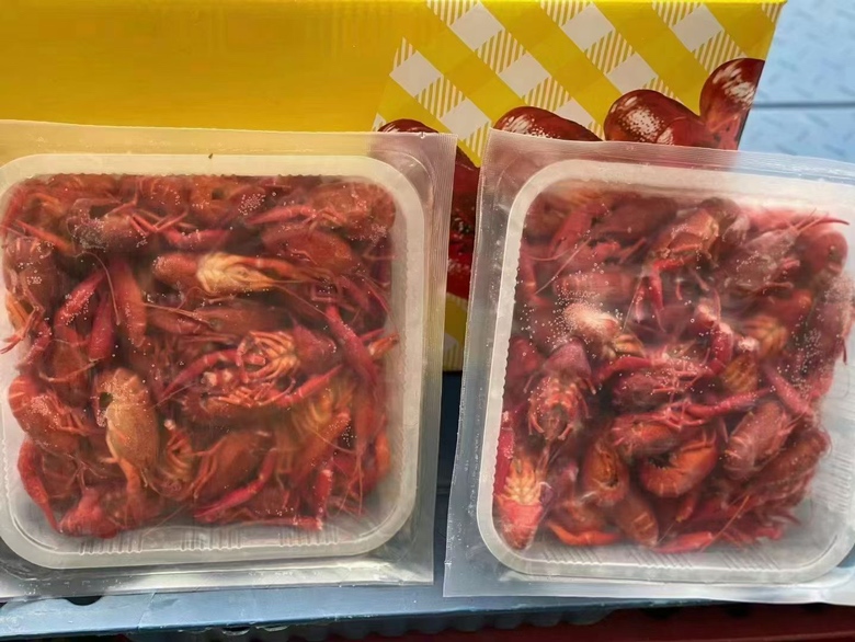 洞庭湖小龙虾品牌包装与产品展示