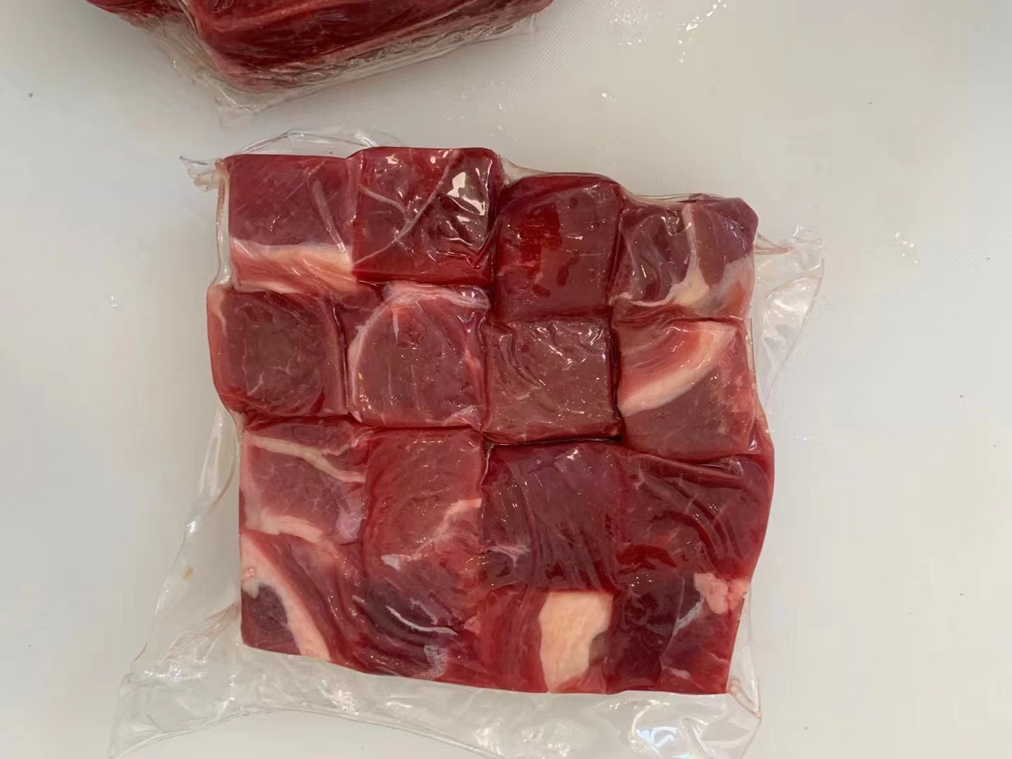 白萝卜炖牛腩成品图