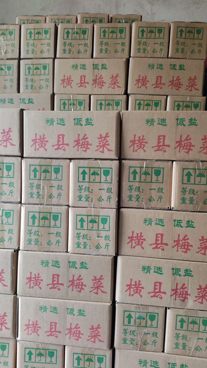 【泡菜】横县梅菜，零售批发6斤装10斤装。