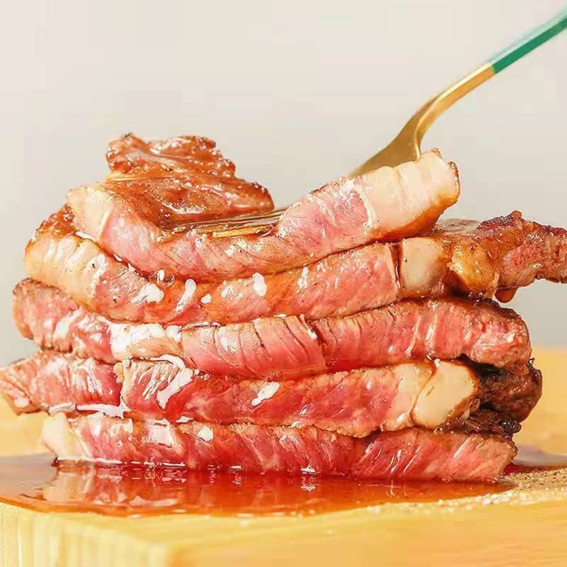 【牛排】原肉整切菲力牛排新鲜批发一整箱厚切儿童黑椒牛排