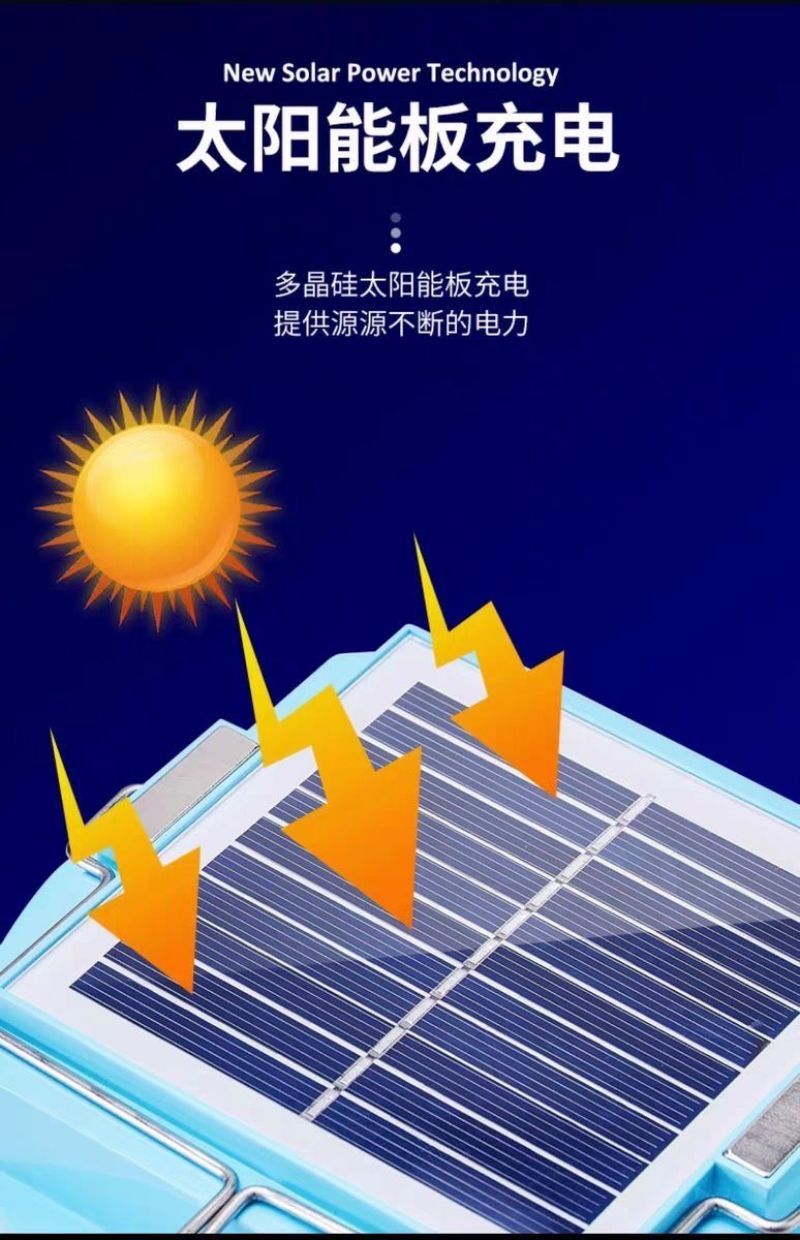 太阳能摆摊灯夜市灯充电灯地摊灯照明灯露营灯户外灯泡帐篷