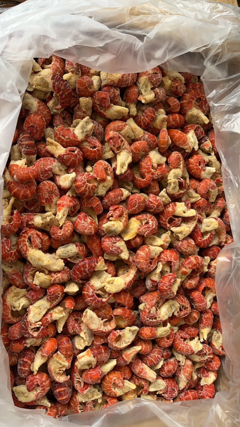 二级龙虾尾原料160粒精品货，无黑壳，无黑腹