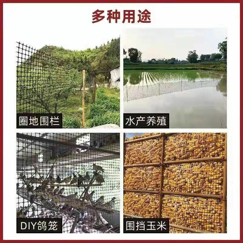 养殖圈地围栏网拦鸡鸭鹅围栏网鱼塘防护网隔离网塑料围栏网