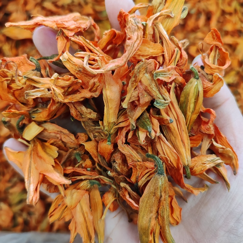 批发百合花干货百合花茶500克包邮泡水花瓣干花花草茶批发