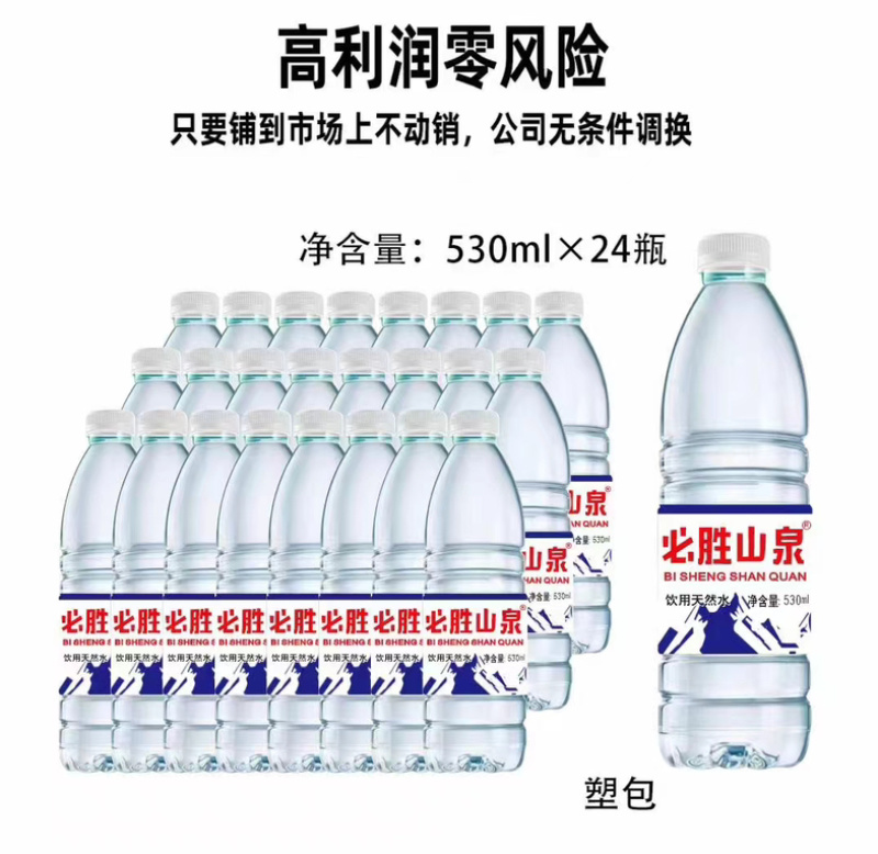 【推荐】优质矿泉水纯净水各种规格齐全品质保证