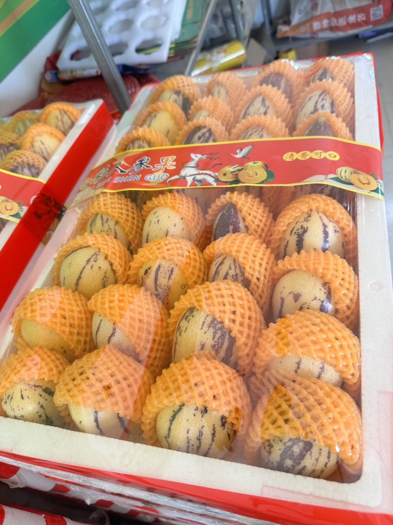 甘肃沙漠人参果精品果损耗小品质优可直接对接市场