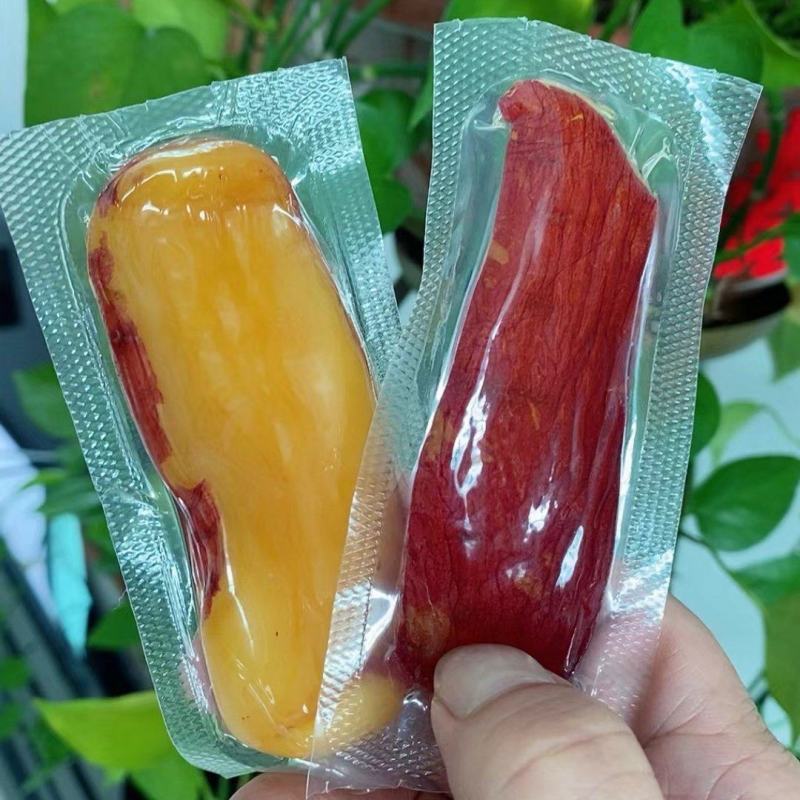红瑶烤香薯，采用日本原种红瑶为原料，高端产品