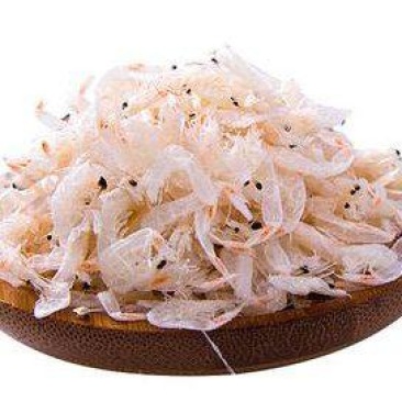 淡干无盐虾皮，