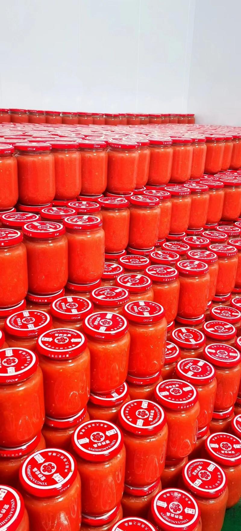 西红柿酱厂家供货货源充足对接各级客商欢迎洽谈业务
