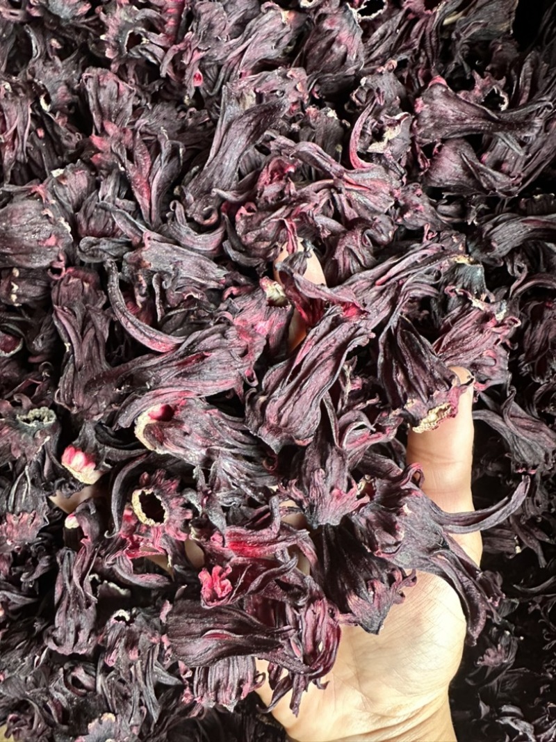 云南玫瑰茄，颜色好可提取色素，花果茶，玫瑰茄颗粒，投料