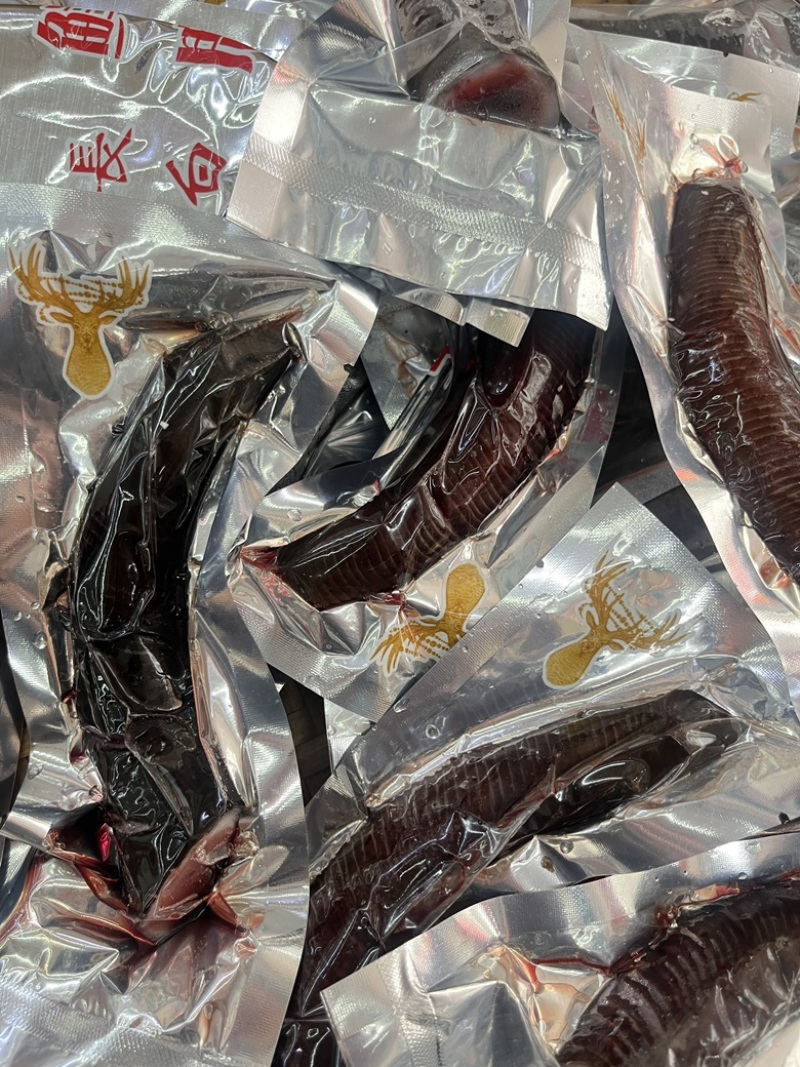 新鲜鹿茸一条100克一包**腊片鹿茸角可以炖汤泡酒