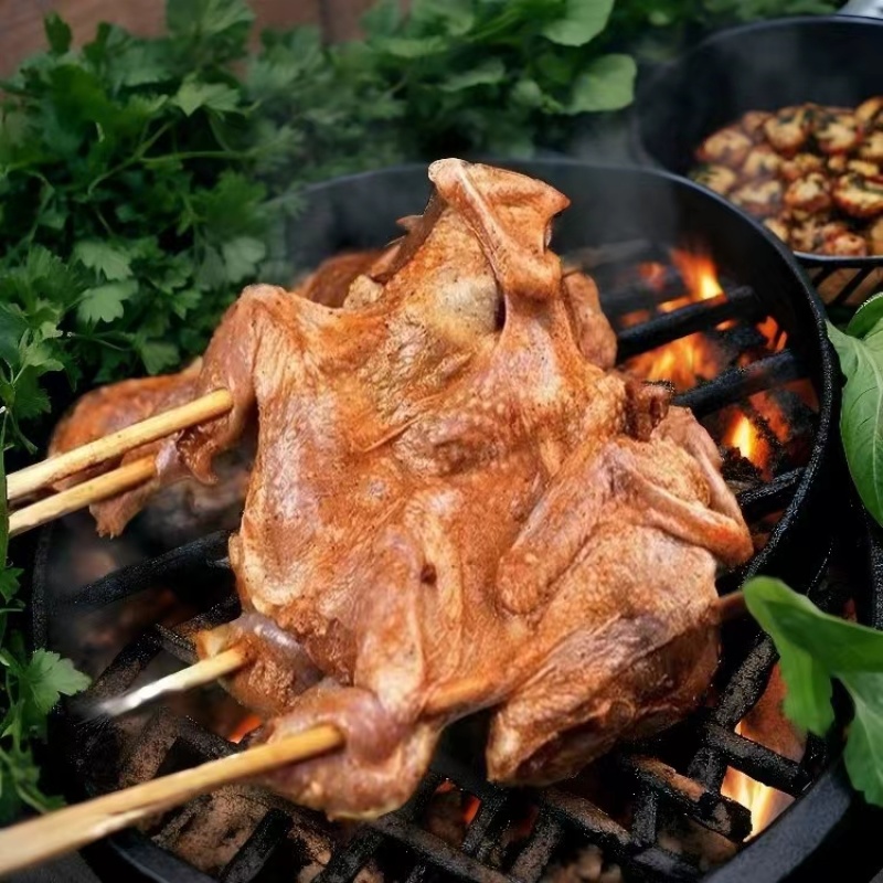 烧烤鹌鹑串烧烤串串批发油炸串串批发鹌鹑串