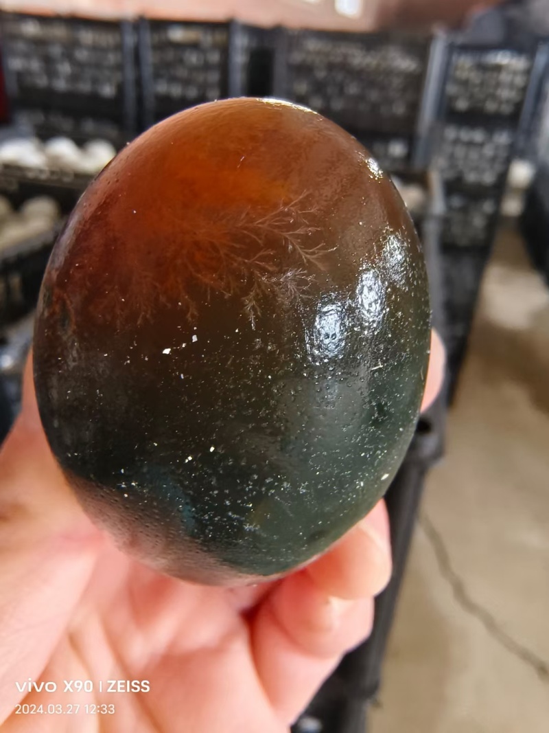 精品大松花蛋！90克往上！沙心！质量杠杠的！散卖批发