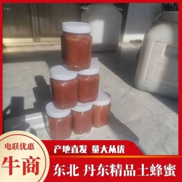东北老咸一亩田供货商纯正宗土蜂蜜