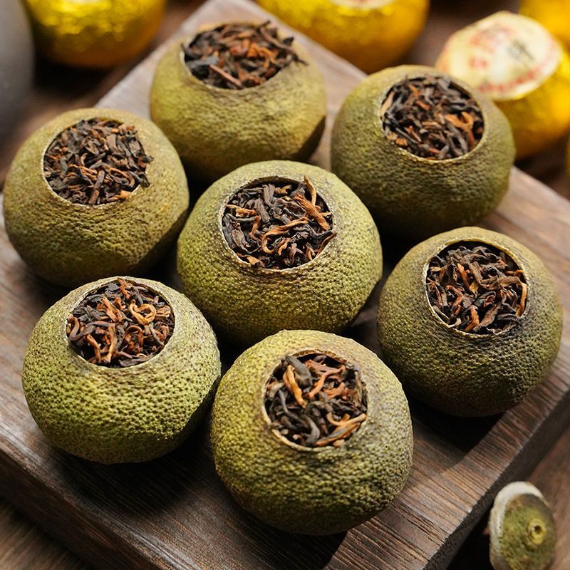 【年货节送礼】新会小青柑普洱熟茶叶300g陈皮宫廷普洱送