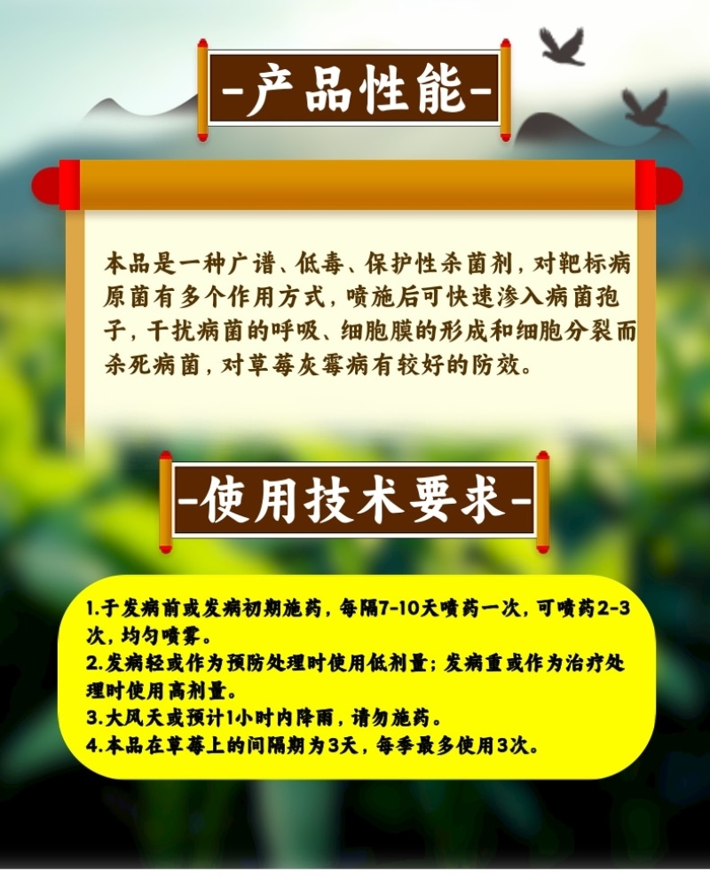 80%克菌丹杀菌剂农药草莓灰霉病柑橘果树农用杀菌药保护杀